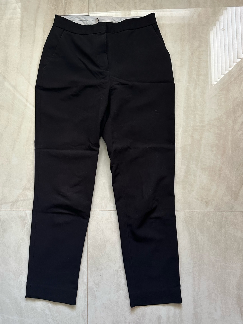 Topshop Women's Black Slim Trouser Pants
